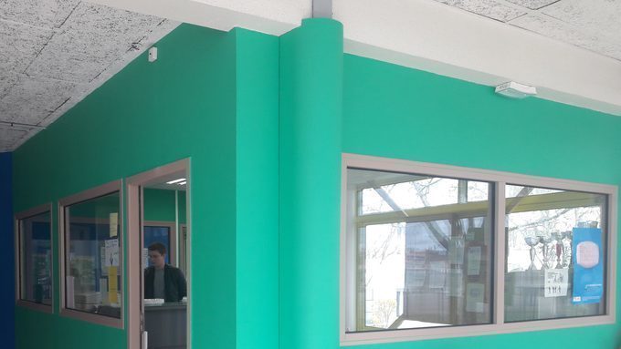 Inauguration des nouveaux bureaux à la vie scolaire,