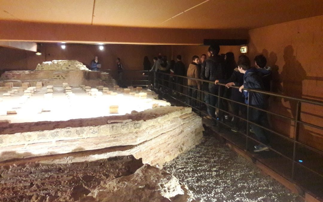 4e : Visite des thermes de Vindinum